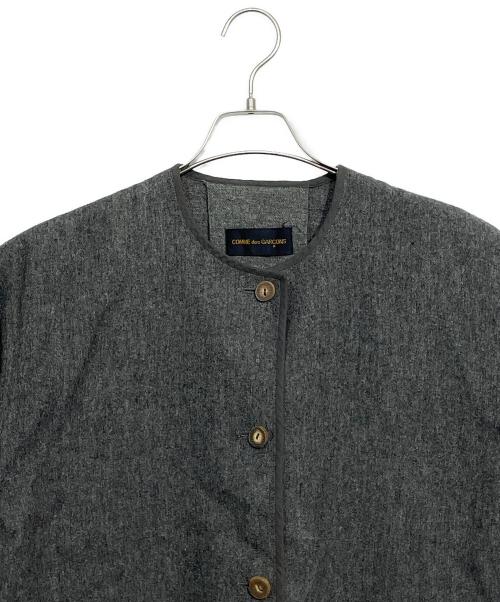 COMME des GARCONS（コムデギャルソン）COMME des GARCONS (コムデギャルソン) ノーカラー グレー サイズ:不明の古着・服飾アイテム