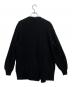 ZUCCA (ズッカ) スェットライダースジャケット ブラック サイズ:M：6000円