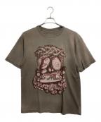 cactus jack×村上隆×FRAGMENTSカクタス・ジャック×タカシ ムラカミ×フラグメント）の古着「Tシャツ」｜チャコールグレー