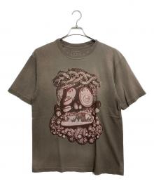 cactus jack×村上隆×FRAGMENTS（カクタス・ジャック×タカシ ムラカミ×フラグメント）の古着「Tシャツ」｜チャコールグレー