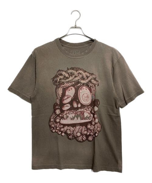 cactus jack（カクタス・ジャック）cactus jack (カクタス・ジャック) 村上隆 (タカシ ムラカミ) FRAGMENTS (フラグメント) Tシャツ チャコールグレー サイズ:Lの古着・服飾アイテム