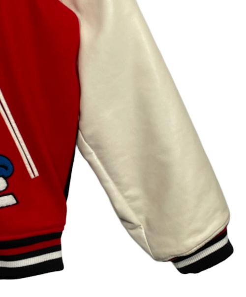 GALFY（ガルフィー）GALFY (ガルフィー) スタジャン ブラックレッド×ホワイト サイズ:Lの古着・服飾アイテム