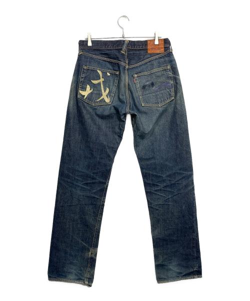 EVISU（エヴィス）EVISU (エヴィス) デニムパンツ インディゴ サイズ:W35の古着・服飾アイテム