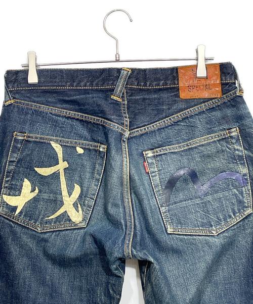 EVISU（エヴィス）EVISU (エヴィス) デニムパンツ インディゴ サイズ:W35の古着・服飾アイテム