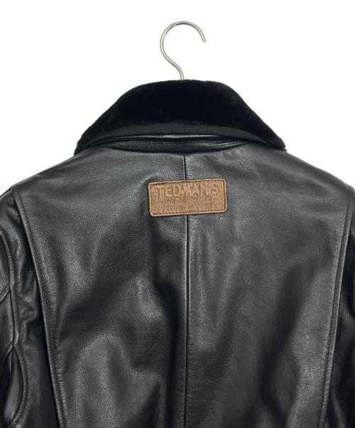 FORTIME（フォータイム）FORTIME (フォータイム) レザージャケット ブラック サイズ:不明の古着・服飾アイテム