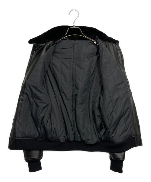 FORTIME（フォータイム）FORTIME (フォータイム) レザージャケット ブラック サイズ:不明の古着・服飾アイテム