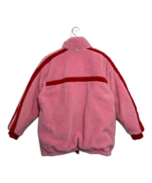 GUCCI（グッチ）GUCCI (グッチ) adidas (アディダス) リバーシブルジャケット レッドxピンクxベージュ サイズ:40の古着・服飾アイテム