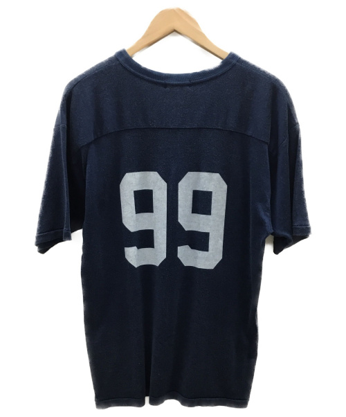 Ron Herman（ロンハーマン）Ron Herman (ロンハーマン) フットボールTシャツ ネイビー サイズ:Sの古着・服飾アイテム