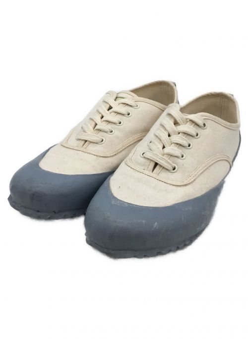 NORTH SEA CLOTHING（ノースシークロージング）NORTH SEA CLOTHING (ノースシークロージング) マリンデッキシューズ アイボリー×ブルー サイズ:26の古着・服飾アイテム