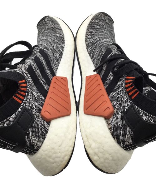 adidas（アディダス）adidas (アディダス) エヌエムディー R2 プライムニット ブラック×ホワイト サイズ:UK7の古着・服飾アイテム