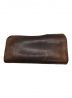 saad (サード) 長財布 ブラウン：7800円