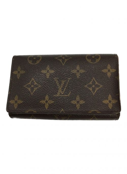 LOUIS VUITTON（ルイ ヴィトン）LOUIS VUITTON (ルイ ヴィトン) ポルトモネ ビエ トレゾール 二つ折財布の古着・服飾アイテム