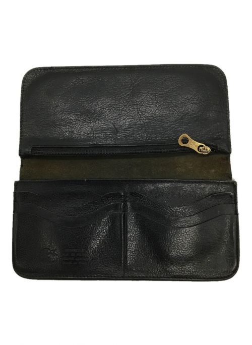 IL BISONTE（イル ビゾンテ）IL BISONTE (イル ビゾンテ) 長財布 ブラックの古着・服飾アイテム
