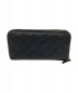 CHANEL (シャネル) ラウンドファスナー長財布 ネイビー：34800円