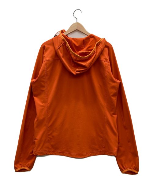 HAGLOFS（ホグロフス）HAGLOFS (ホグロフス) ソフトシェルマウンテンパーカー オレンジ サイズ:Mの古着・服飾アイテム