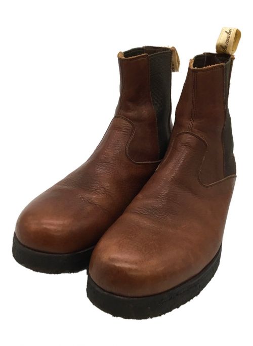 foot the coacher（フットザコーチャー）foot the coacher (フットザコーチャー) サイドゴアブーツ ブラウン サイズ:不明の古着・服飾アイテム