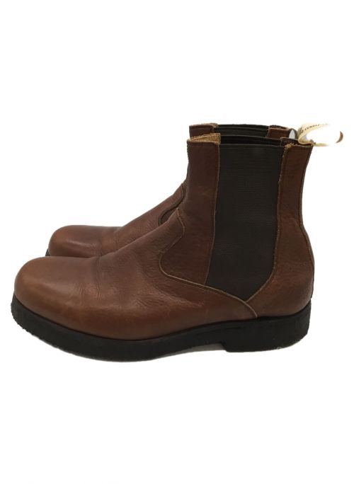 foot the coacher（フットザコーチャー）foot the coacher (フットザコーチャー) サイドゴアブーツ ブラウン サイズ:不明の古着・服飾アイテム