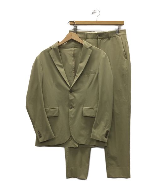 EDIFICE（エディフィス）EDIFICE (エディフィス) セットアップスーツ ベージュ サイズ:42の古着・服飾アイテム