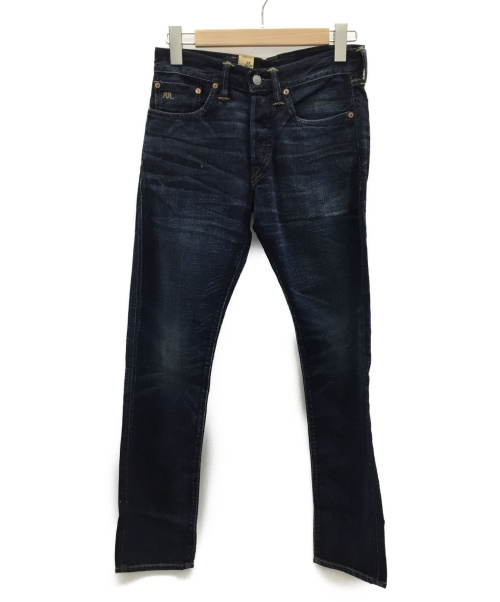 RRL（ダブルアールエル）RRL (ダブルアールエル) スリム フィット セルビッジ ジーンズ インディゴ サイズ:28/30 未使用品 MNRRDNM10910058の古着・服飾アイテム
