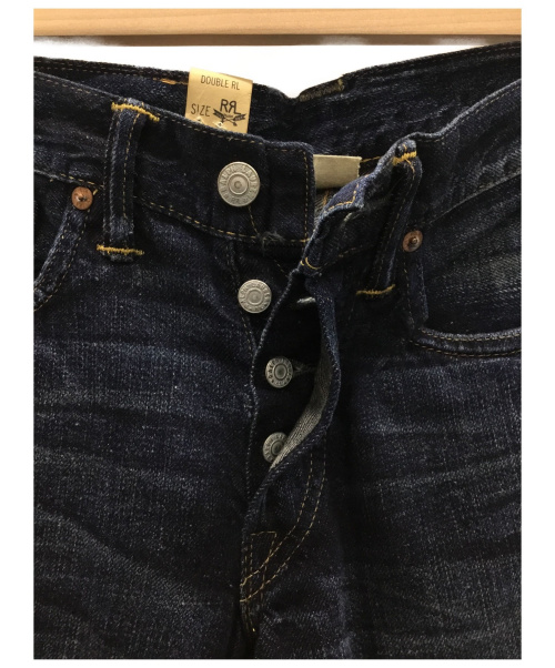 RRL（ダブルアールエル）RRL (ダブルアールエル) スリム フィット セルビッジ ジーンズ インディゴ サイズ:28/30 未使用品 MNRRDNM10910058の古着・服飾アイテム