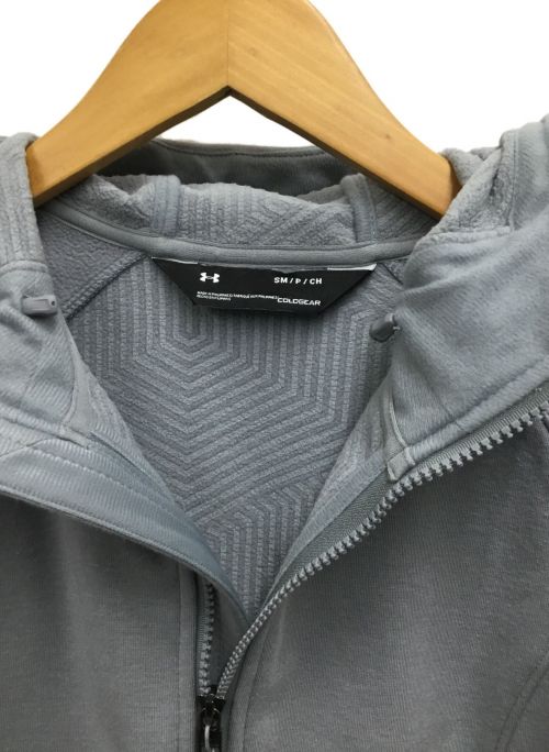 UNDER ARMOUR（アンダーアーマー）UNDER ARMOUR (アンダーアーマー) ジャージトップ グレー サイズ:SMの古着・服飾アイテム