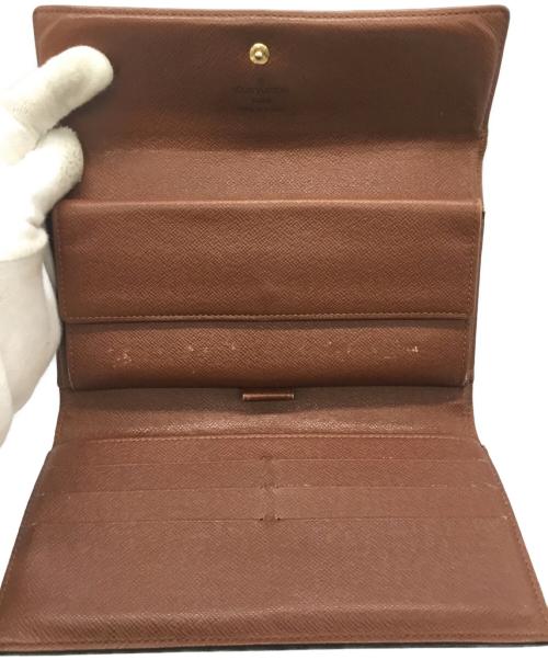 LOUIS VUITTON（ルイ ヴィトン）LOUIS VUITTON (ルイ ヴィトン) 長財布 ブラウンの古着・服飾アイテム