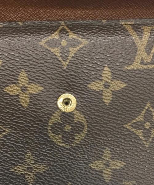 LOUIS VUITTON（ルイ ヴィトン）LOUIS VUITTON (ルイ ヴィトン) 長財布 ブラウンの古着・服飾アイテム