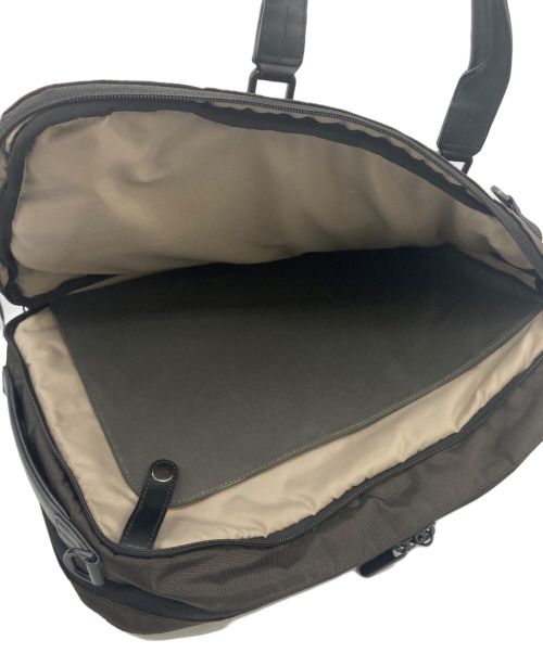 VICTORINOX（ビクトリノックス）VICTORINOX (ビクトリノックス) 2ウェイキャリー・ラップトップバッグ ブラウンの古着・服飾アイテム