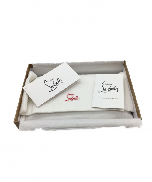 Christian Louboutin（クリスチャン・ルブタン）Christian Louboutin (クリスチャンルブタン) ラウンドファスナー長財布 ピンク 1165065 -の古着・服飾アイテム