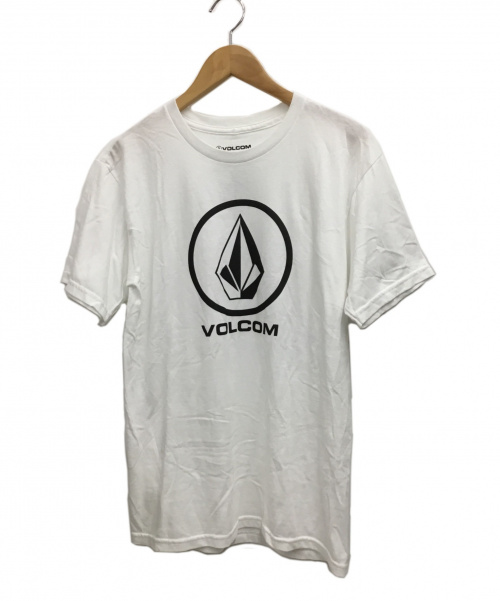 VOLCOM（ボルコム）VOLCOM (ボルコム) CRISP STONE S/S TEE ホワイト サイズ:Sの古着・服飾アイテム