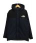 THE NORTH FACE（ザ ノース フェイス）の古着「マウンテンダウンジャケット」｜アーバンネイビー×ブラック