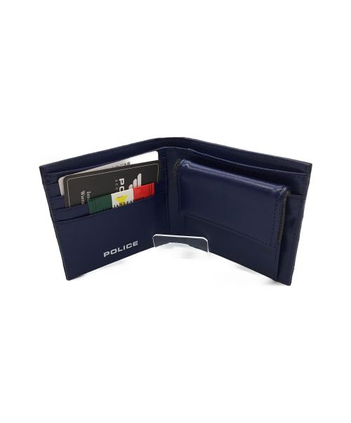 POLICE（ポリス）POLICE (ポリス) 2つ折り財布 ブラック サイズ:－の古着・服飾アイテム