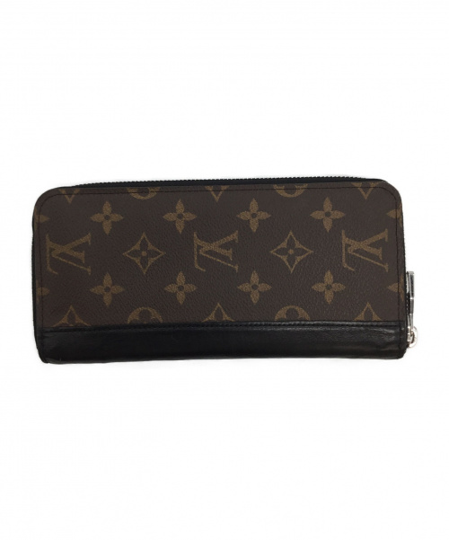 LOUIS VUITTON（ルイ ヴィトン）LOUIS VUITTON (ルイ ヴィトン) ジッピーウォレット・ヴェルティカル ブラウン×ブラックの古着・服飾アイテム