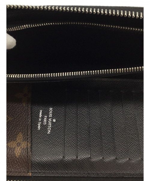 LOUIS VUITTON（ルイ ヴィトン）LOUIS VUITTON (ルイ ヴィトン) ジッピーウォレット・ヴェルティカル ブラウン×ブラックの古着・服飾アイテム