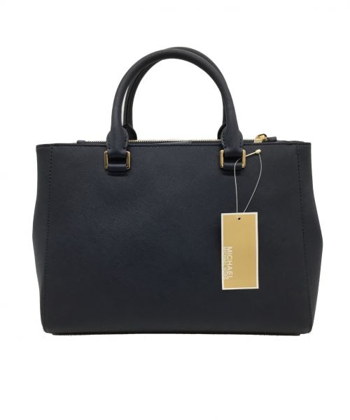 MICHAEL KORS（マイケル・コース）MICHAEL KORS (マイケルコース) 2WAYショルダーバッグ ネイビーの古着・服飾アイテム