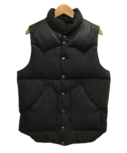 RockyMountainFeatherBed（ロッキーマウンテンフェザーベッド）RockyMountainFeatherBed (ロッキーマウンテンフェザーベッド) ダウンベスト グレー サイズ:36の古着・服飾アイテム
