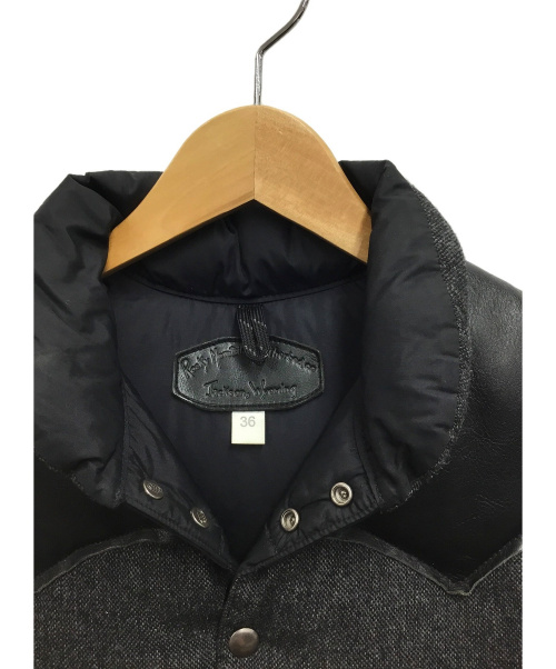RockyMountainFeatherBed（ロッキーマウンテンフェザーベッド）RockyMountainFeatherBed (ロッキーマウンテンフェザーベッド) ダウンベスト グレー サイズ:36の古着・服飾アイテム