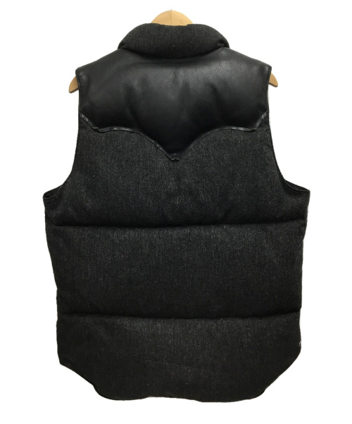 RockyMountainFeatherBed（ロッキーマウンテンフェザーベッド）RockyMountainFeatherBed (ロッキーマウンテンフェザーベッド) ダウンベスト グレー サイズ:36の古着・服飾アイテム