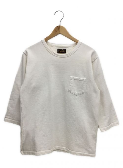 JAPAN BLUE（ジャパンブルー）JAPAN BLUE (ジャパンブルー) スウェットTシャツ ホワイト サイズ:Sの古着・服飾アイテム