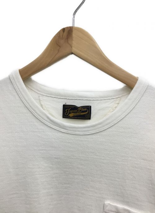 JAPAN BLUE（ジャパンブルー）JAPAN BLUE (ジャパンブルー) スウェットTシャツ ホワイト サイズ:Sの古着・服飾アイテム
