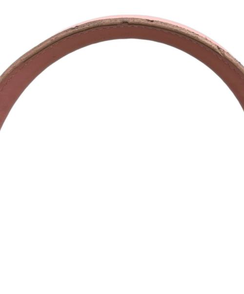 FURLA（フルラ）FURLA (フルラ) 2WAYトートバッグ ピンク×アイボリーの古着・服飾アイテム