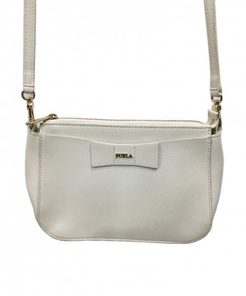 FURLA（フルラ）FURLA (フルラ) ショルダーバッグ アイボリーの古着・服飾アイテム
