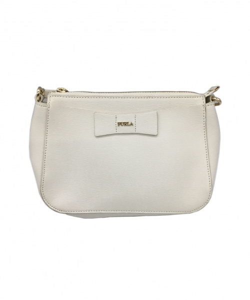 FURLA（フルラ）FURLA (フルラ) ショルダーバッグ アイボリーの古着・服飾アイテム