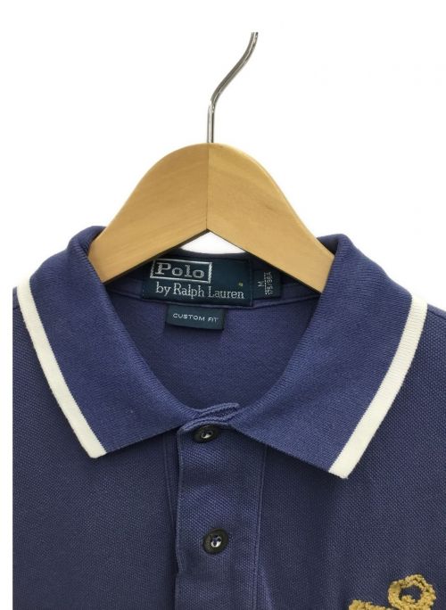 POLO RALPH LAUREN（ポロ・ラルフローレン）POLO RALPH LAUREN (ポロ・ラルフローレン) ポロシャツ ネイビー サイズ:Mの古着・服飾アイテム