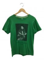 SASQUATCHfabrix.サスクワッチファブリックス）の古着「Tシャツ」｜グリーン