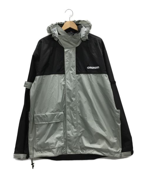 GOLDWIN（ゴールドウイン）GOLDWIN (ゴールドウイン) GWS Gベクター3 コンパクトレインスーツ ブラック×グレー サイズ:XLの古着・服飾アイテム