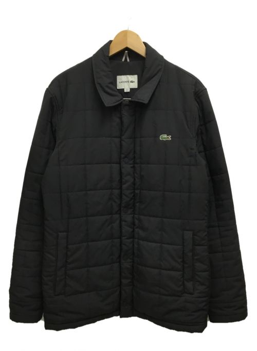 LACOSTE（ラコステ）LACOSTE (ラコステ) キルティングカーコート ブラック サイズ:Mの古着・服飾アイテム