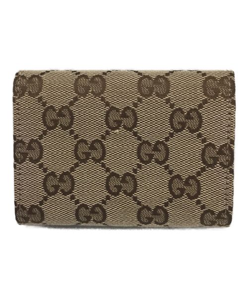 GUCCI（グッチ）GUCCI (グッチ) カードケース カーキの古着・服飾アイテム