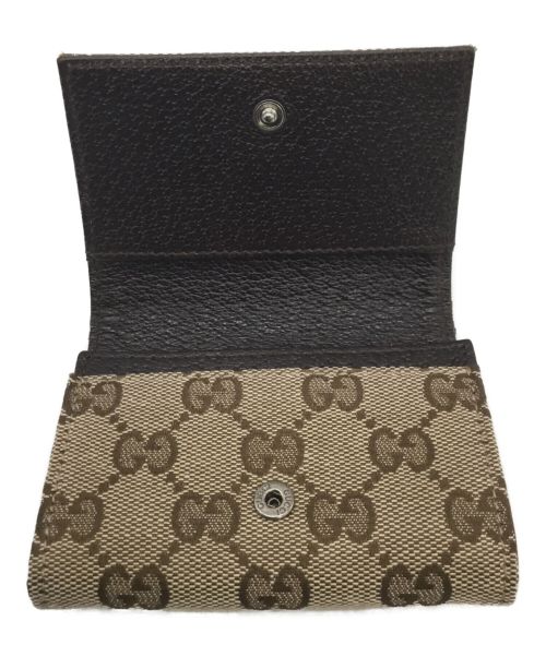 GUCCI（グッチ）GUCCI (グッチ) カードケース カーキの古着・服飾アイテム