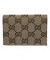 GUCCI（グッチ）の古着「カードケース」｜カーキ